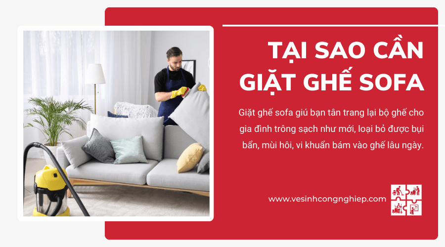 Tại Sao Nên Giặt Ghế Sofa Nỉ Tại Nhà Thay Vì Tự Giặt?