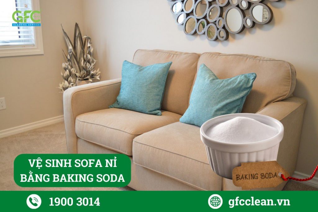 Các bước giặt ghế sofa nỉ tại nhà quận Tân Phú hiệu quả nhất (2025)