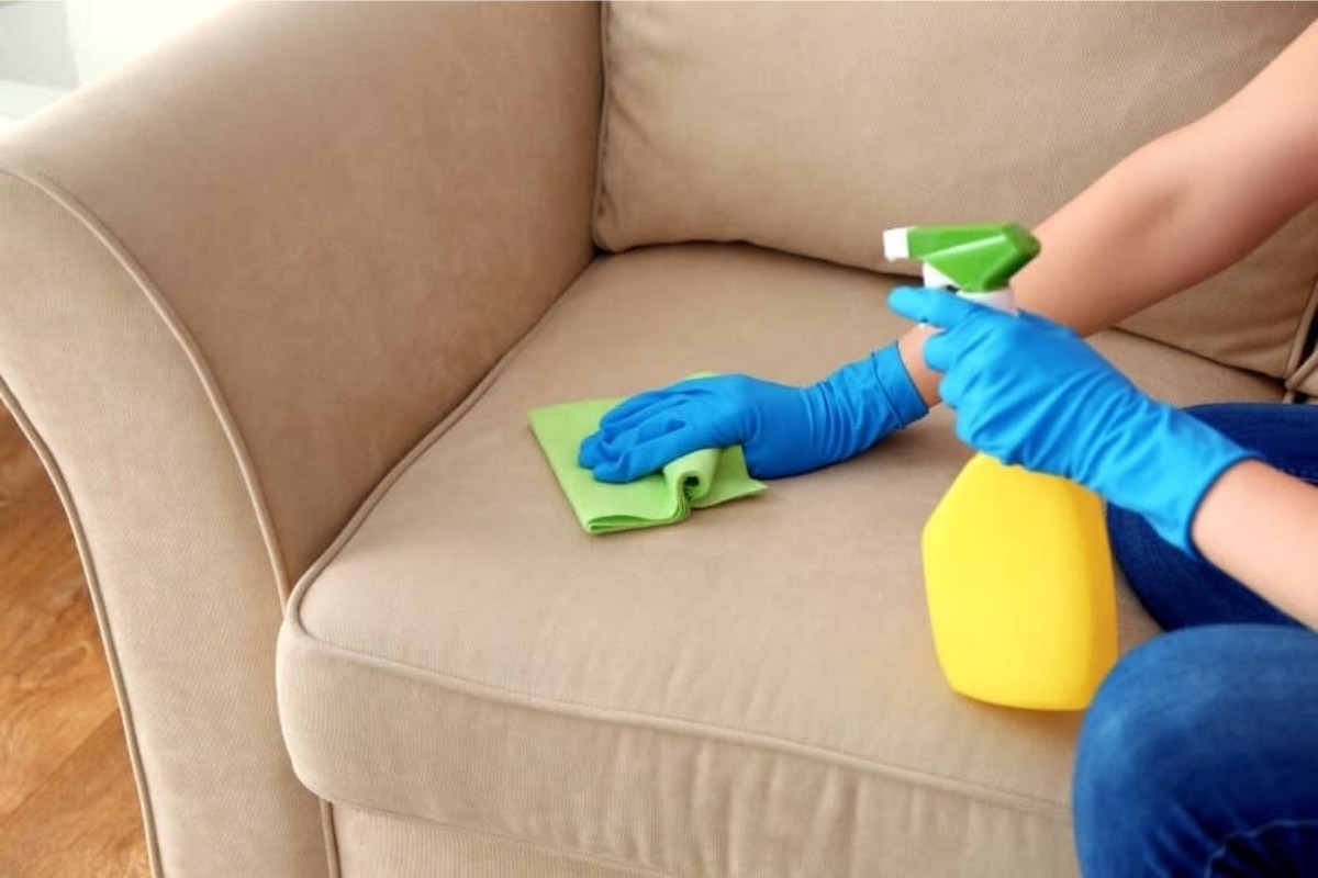 Quy Trình Giặt Ghế Sofa Vải Chuyên Nghiệp Tại Cần Giuộc