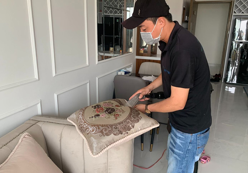 Quy trình giặt ghế sofa tại nhà chuyên nghiệp tại Biên Hòa Đảm bảo sạch sâu, an toàn