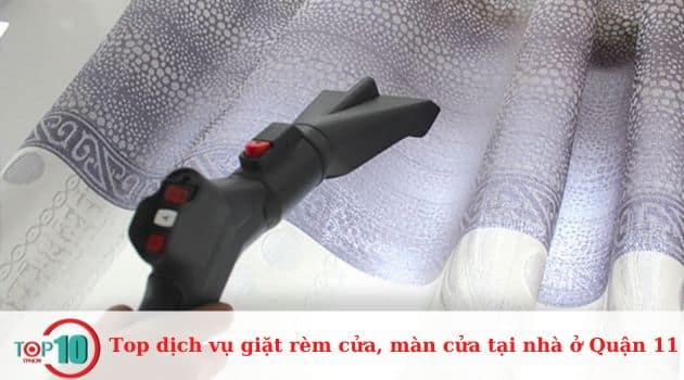 Dịch vụ giặt màn chuyên nghiệp tại Quận 11: Ưu điểm và lợi ích khi chọn dịch vụ 0909980348