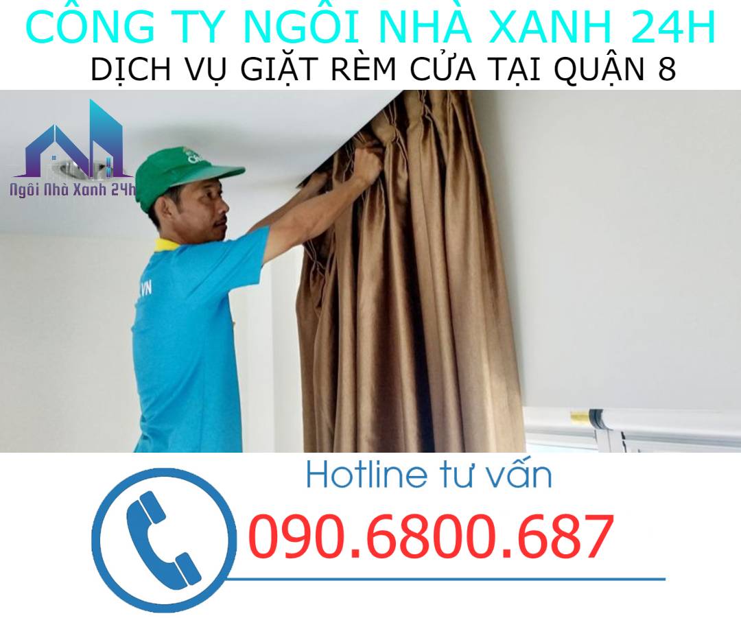 Quy trình giặt màn chuyên nghiệp tại Quận 8: Đảm bảo chất lượng và an toàn