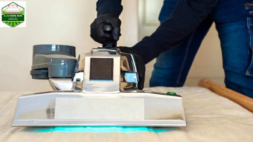 Quy trình giặt nệm chuẩn tại Dĩ An: Đảm bảo sạch sâu, diệt khuẩn và an toàn