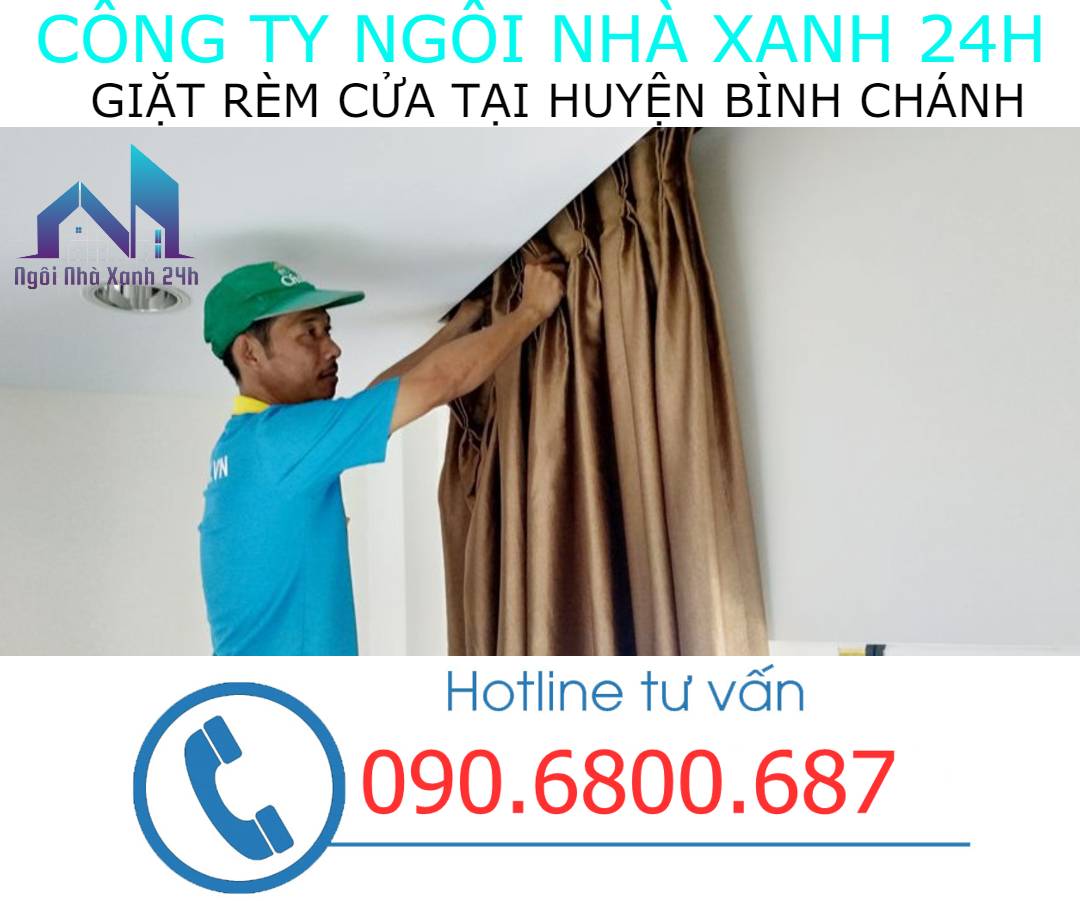 Quy trình giặt rèm chuyên nghiệp tại nhà Bình Chánh Cam kết chất lượng, tiết kiệm thời gian