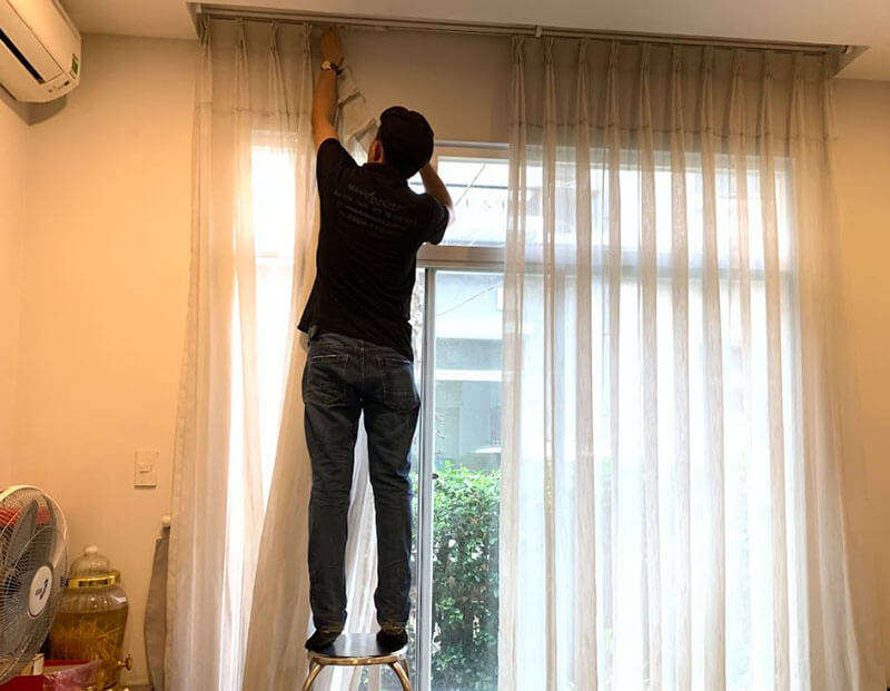 Dịch vụ giặt rèm chuyên nghiệp tại Quận 2: Đáp ứng mọi nhu cầu làm sạch
