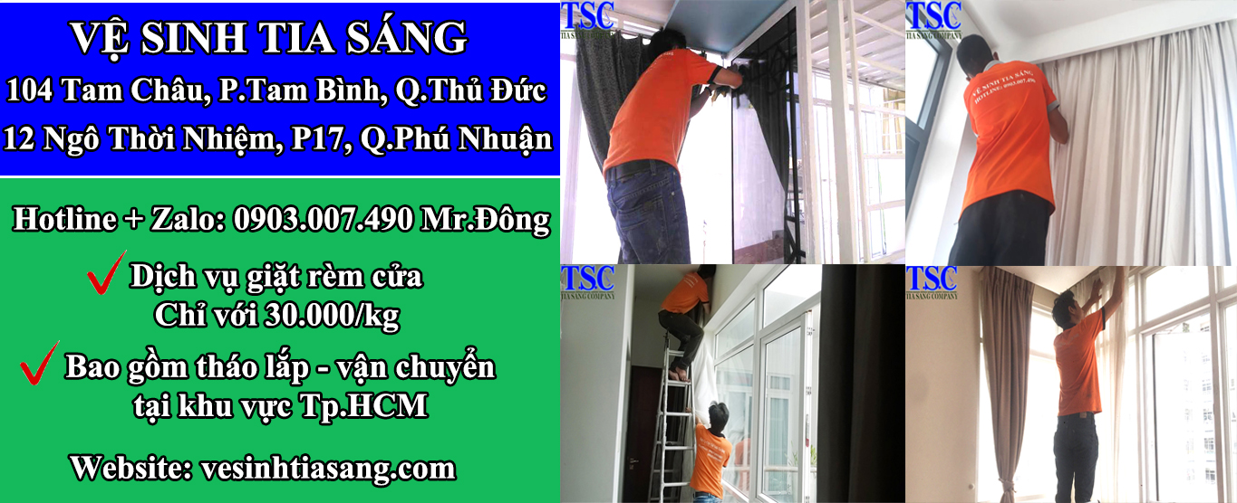 Dịch vụ giặt rèm chuyên nghiệp tại Quận 5: Tiêu chuẩn chất lượng và quy trình làm việc