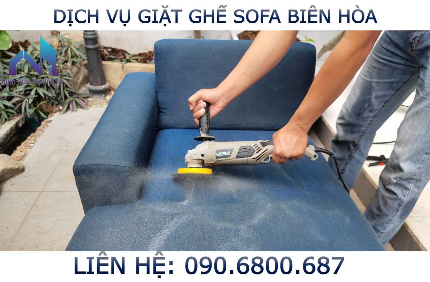 Bảng giá chi tiết dịch vụ giặt ghế sofa vải tại Biên Hòa năm 2025