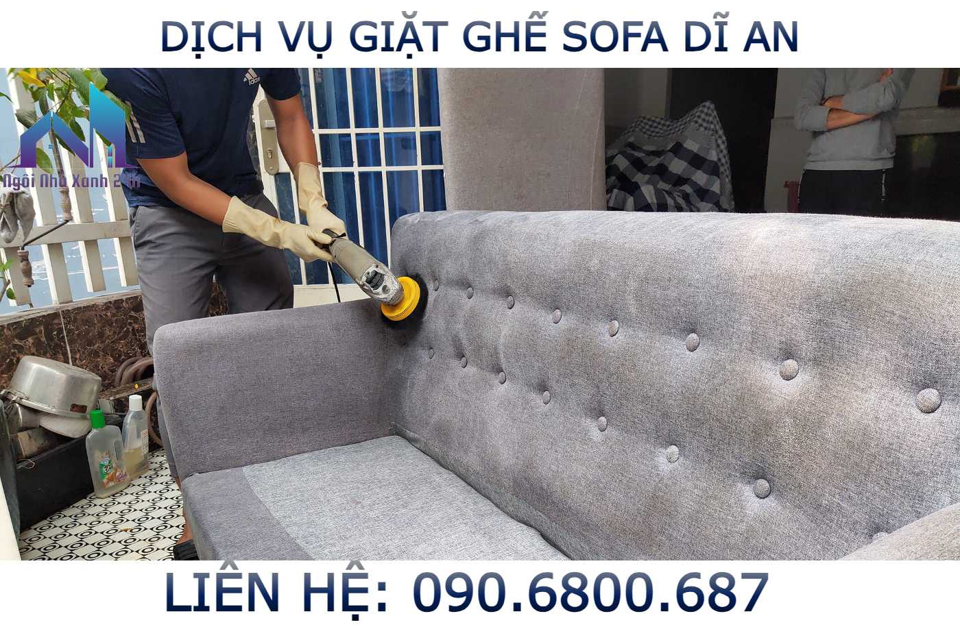Quy Trình Giặt Ghế Sofa Vải Chuyên Nghiệp Tại Dĩ An Bình Dương: Từ A Đến Z