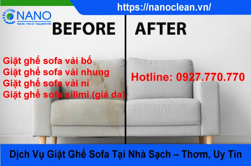 Dịch Vụ Giặt Ghế Sofa Vải Tại Long An: Uy Tín & Chất Lượng Cao