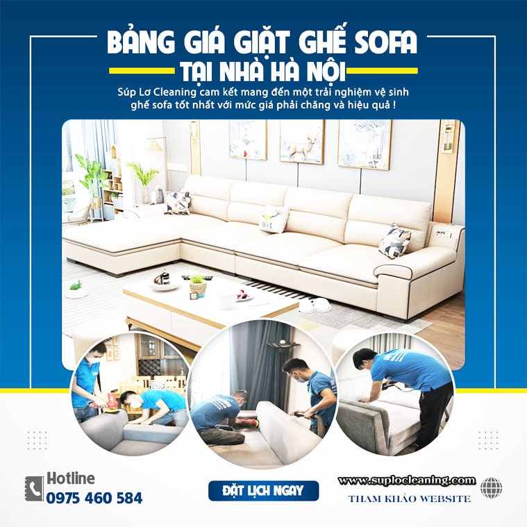 Bảng Giá Giặt Ghế Sofa Vải Tại Long An (Cập nhật 2025)