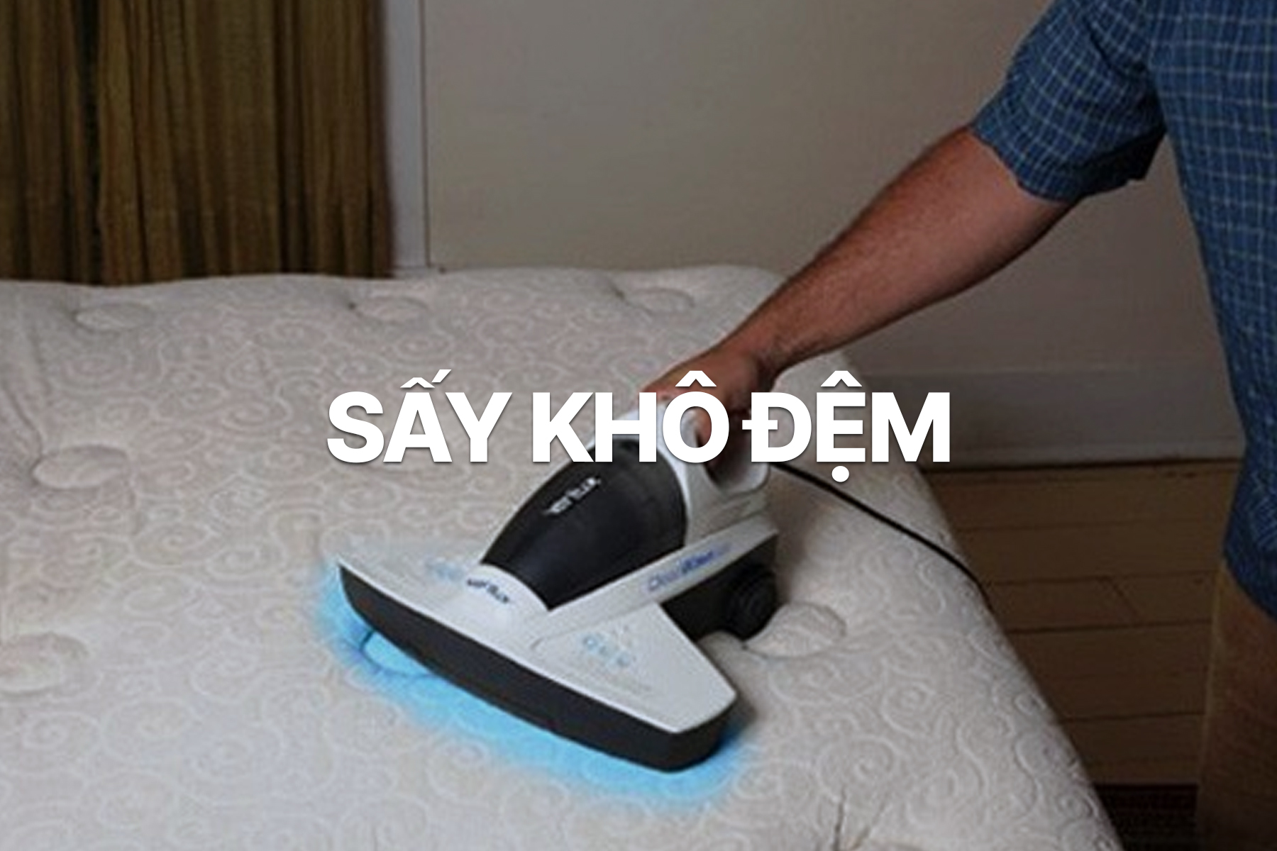 Quy trình giặt đệm bông ép tại Dĩ An Đảm bảo sạch sâu, an toàn