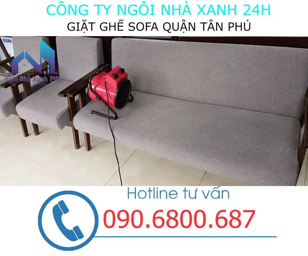Quy trình giặt ghế sofa chuyên nghiệp tại Tân Phú