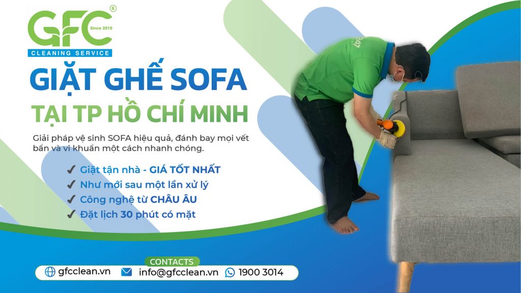 Dịch vụ giặt ghế sofa vải tại nhà Cần Giuộc 0909980348: Thông tin chi tiết và phạm vi dịch vụ
