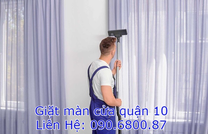 Dịch vụ giặt màn cửa chuyên nghiệp tại Quận 10 (0909980348)