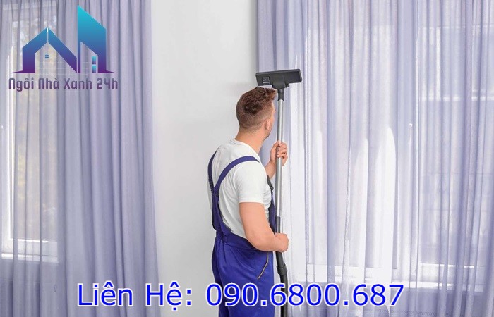Quy trình giặt màn cửa tại Quận 5: Đảm bảo chất lượng và an toàn