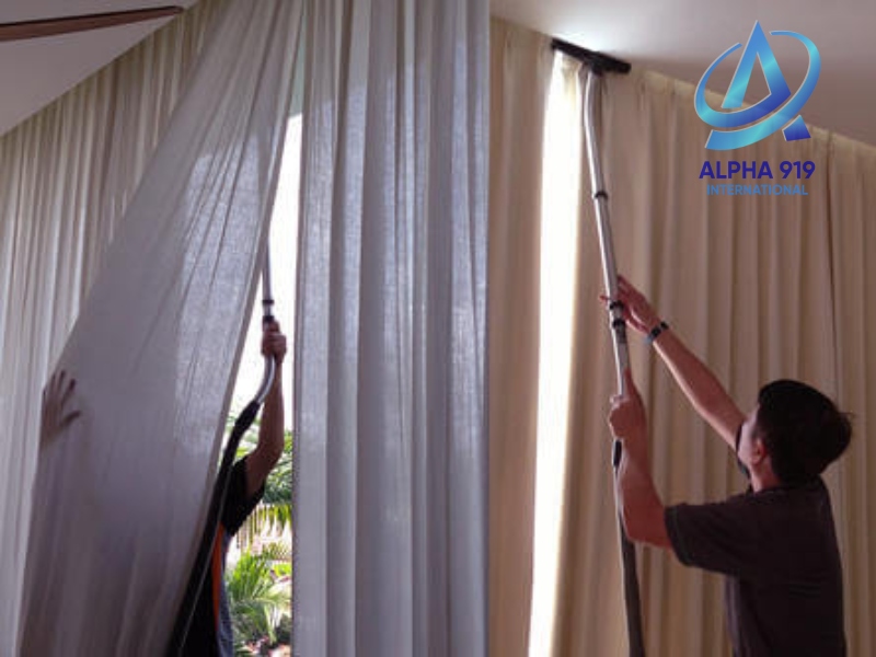 Quy trình giặt màn cửa chuyên nghiệp tại nhà Phú Nhuận của 0909980348