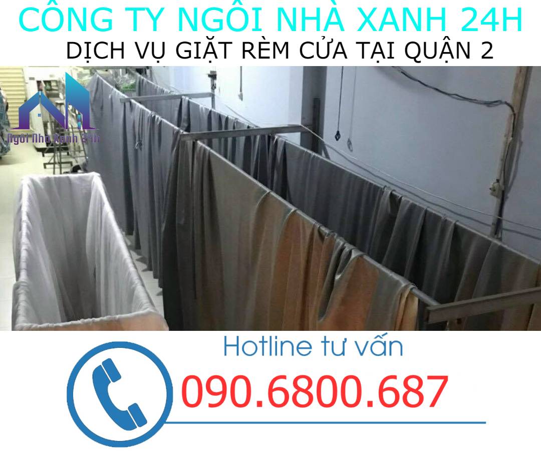 Dịch vụ giặt màn cửa tại nhà Quận 2 Tiện lợi và chất lượng cao