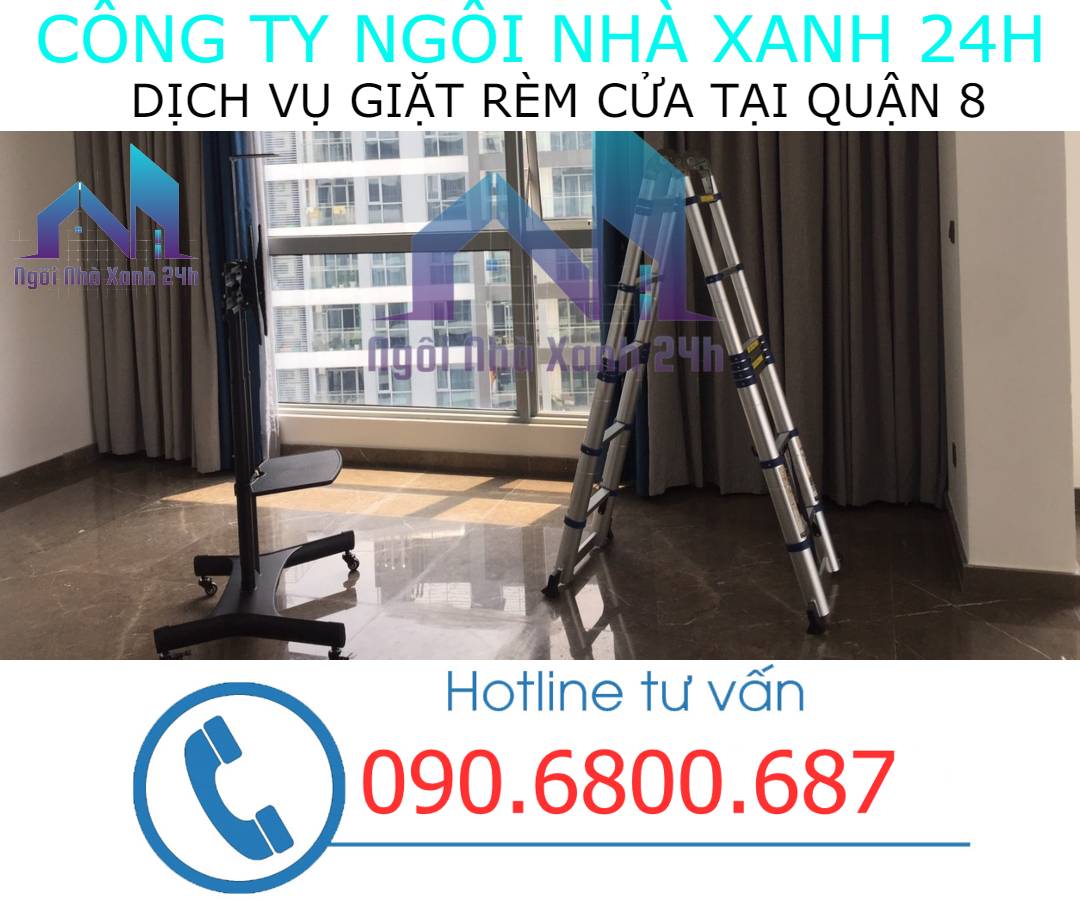 Dịch vụ giặt màn cửa tại nhà Quận 8 0909980348: Giới thiệu tổng quan và cam kết chất lượng
