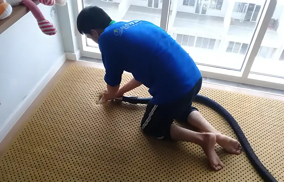 Quy trình giặt màn tại nhà chuyên nghiệp tại Quận 3: đảm bảo vệ sinh an toàn