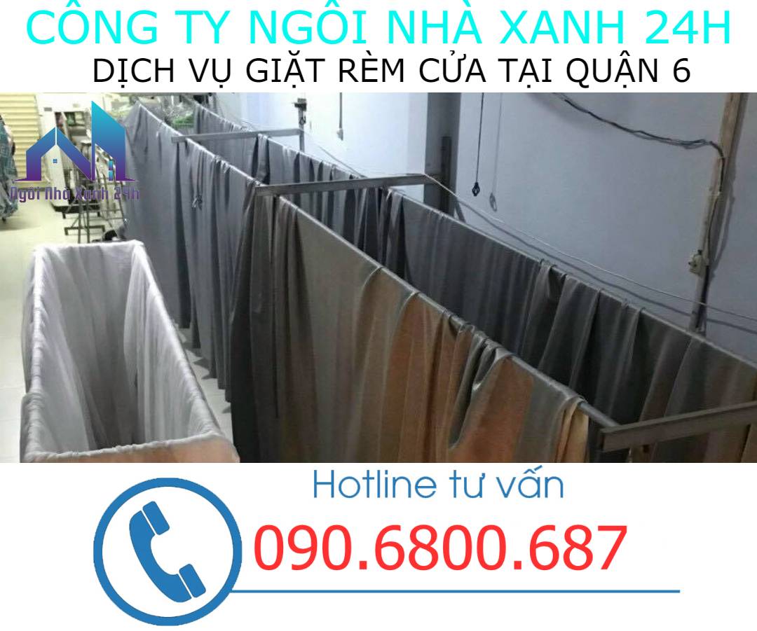 Bảng giá giặt màn Quận 6 (cập nhật 2025) 0909980348