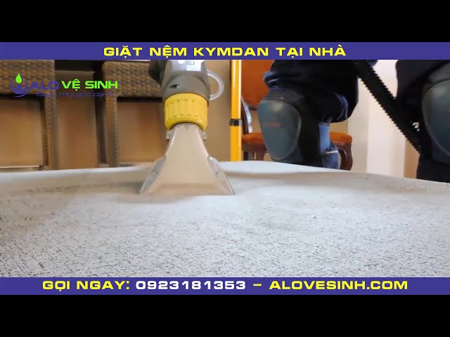 Quy trình giặt nệm chuyên nghiệp tại Tân Bình Đảm bảo vệ sinh an toàn