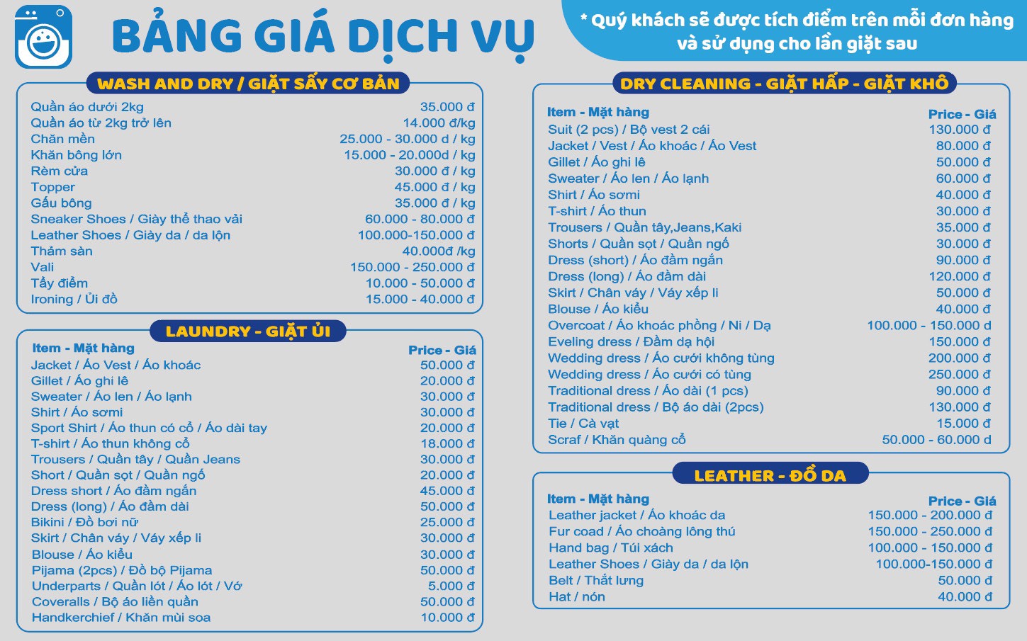 Bảng giá dịch vụ giặt rèm cửa chung cư An Lạc Plaza Bình Tân (Cập nhật 01/01/2025)