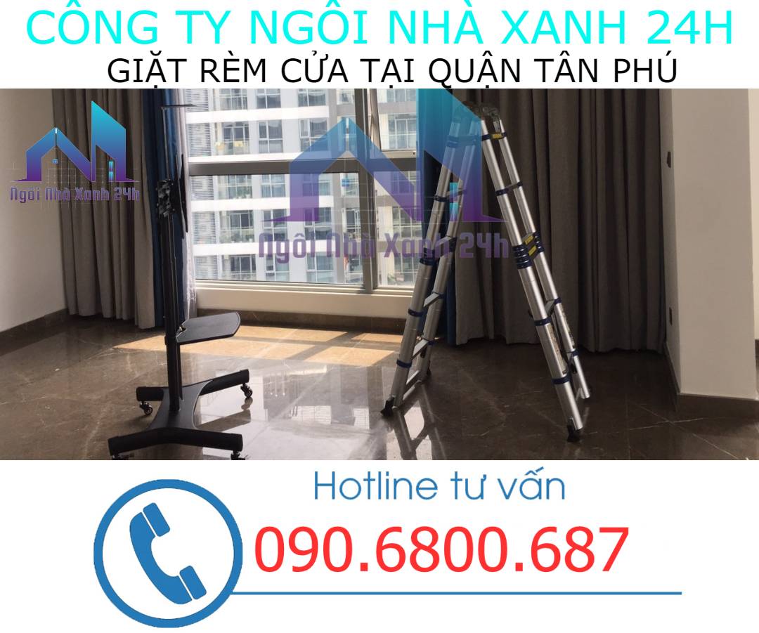 Dịch vụ giặt rèm cửa chung cư Chánh Hưng 12 Tân Kỳ Tân Quý, Quận Tân Phú năm 2025