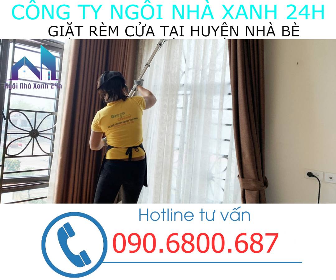 Dịch vụ giặt rèm cửa chung cư Sacomreal Tân Phú 0909980348