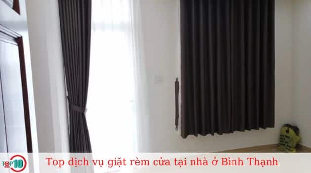 Quy trình giặt rèm cửa chuyên nghiệp tại City Garden Bình Thạnh