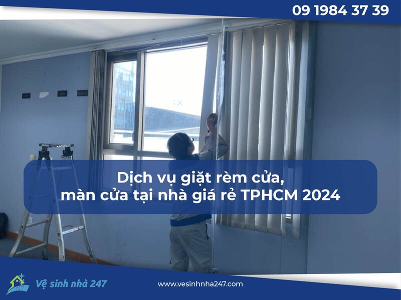 Dịch vụ giặt rèm cửa chung cư Diamond Plaza 48 Cộng Hòa, Quận Tân Bình, TPHCM năm 2025
