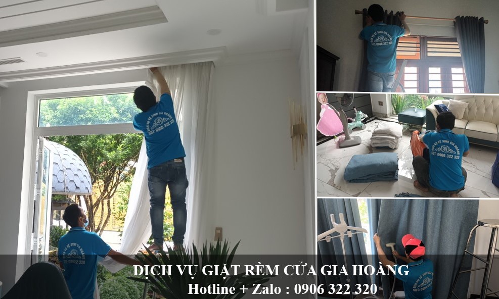 Dịch vụ giặt rèm cửa chung cư Hòa Bình Plaza 125 Tân Kỳ Tân Quý, Quận Tân Phú năm 2025