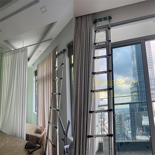 Dịch vụ giặt rèm cửa chung cư tại Quân khu 7, 20 Lũy Bán Bích, Tân Phú