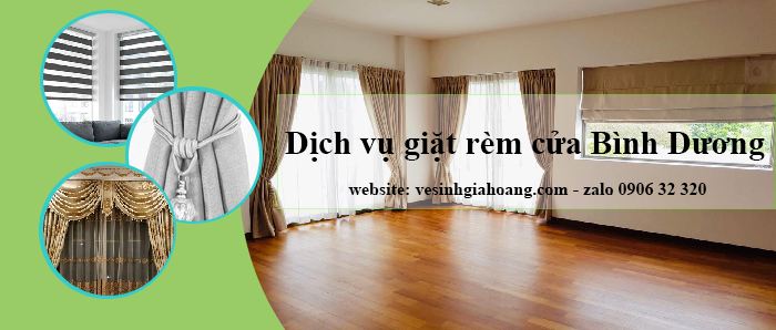 Dịch vụ giặt rèm cửa chuyên nghiệp tại Lái Thiêu 0909980348