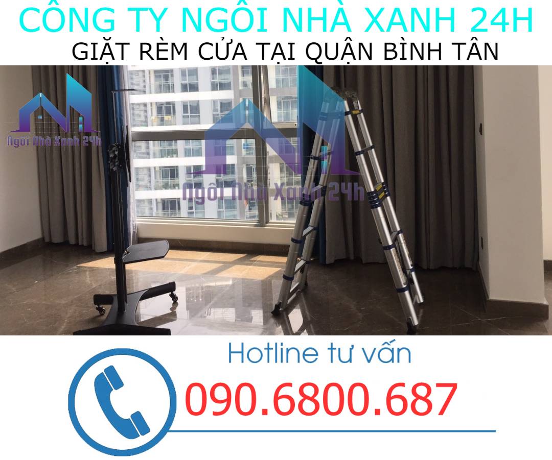 Bảng giá dịch vụ giặt rèm cửa tại nhà Bình Tân (Cập nhật tháng 10/2025)