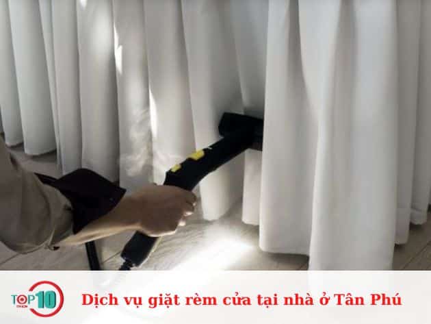 Dịch vụ giặt rèm cửa tại nhà Tân Phú Uy tín, chất lượng cao