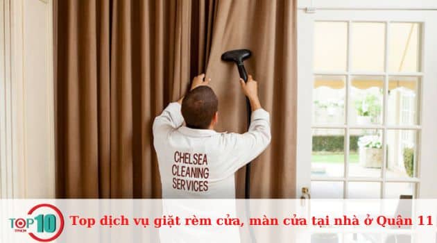 Dịch vụ giặt rèm tại nhà Quận 11 Tiện lợi và chuyên nghiệp với số điện thoại 0909980348