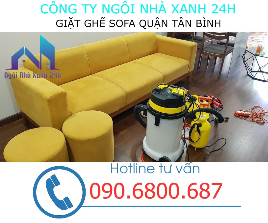 Quy trình Giặt Ghế Sofa Chuyên Nghiệp bằng Hóa Chất tại Tân Bình