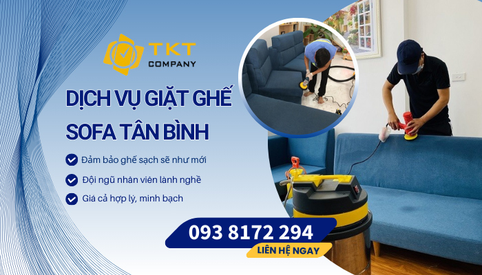 Quy trình giặt ghế sofa chuyên nghiệp tại Tân Bình: Từ khâu tiếp nhận đến hoàn thiện