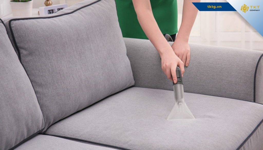 Quy trình giặt ghế sofa chuyên nghiệp tại Long An: Từ khâu tiếp nhận đến hoàn thiện