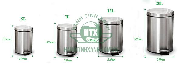 So sánh thùng rác 120L đạp chân với các loại thùng rác khác