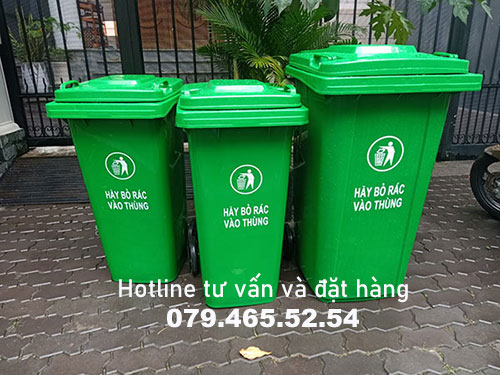Các Loại Thùng Rác 120L Phổ Biến Tại Quận Bình Chánh