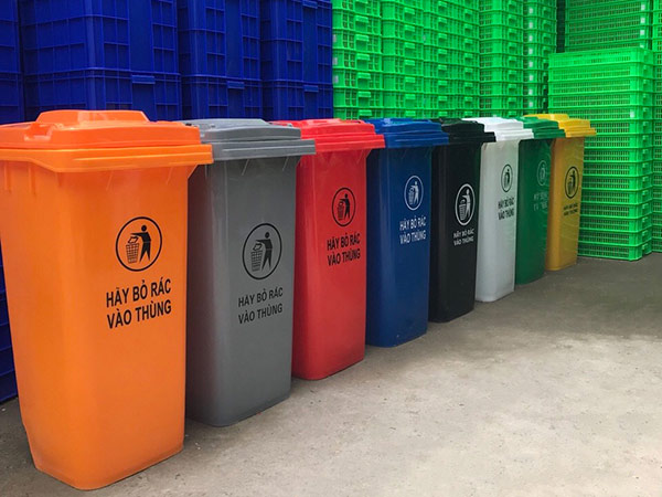 Địa điểm bán thùng rác nhựa đạp chân 120L tại Quận Bình Chánh