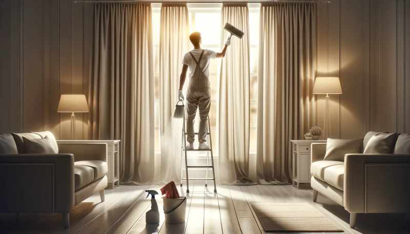 Quy trình vệ sinh rèm cửa chuyên nghiệp tại nhà Quận 9: Từ khâu chuẩn bị đến hoàn thiện