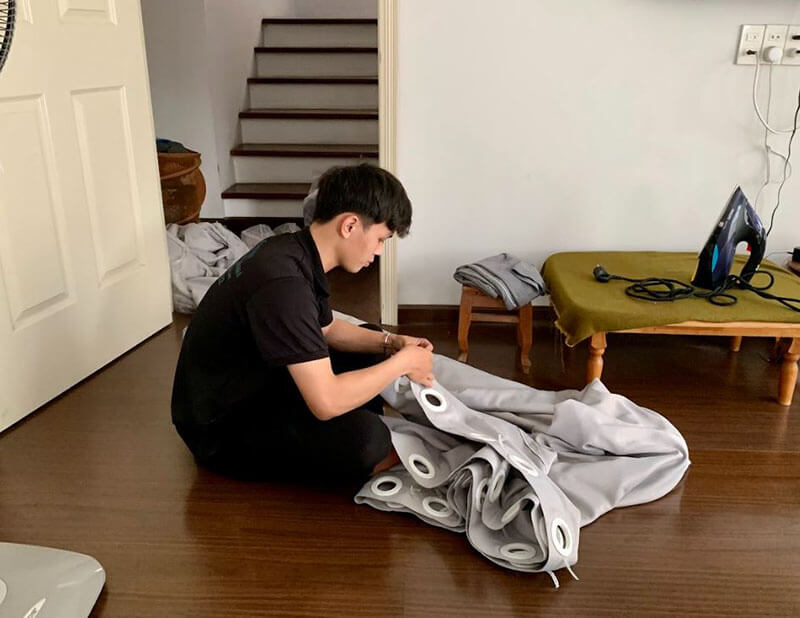 Dịch vụ vệ sinh rèm cửa chuyên nghiệp tại Quận 4 (0909980348)