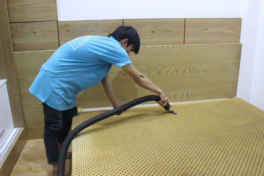 Quy trình giặt nệm Kymdan tại nhà Tân Bình chuẩn 8 bước Đảm bảo sạch sâu, an toàn
