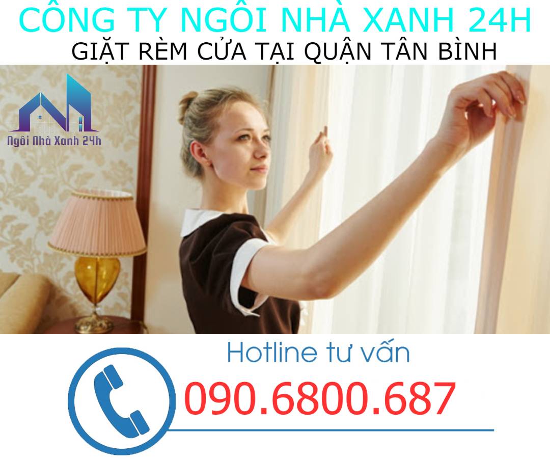Quy trình giặt rèm cửa chuyên nghiệp tại Tân Bình Đảm bảo sạch, không phai màu
