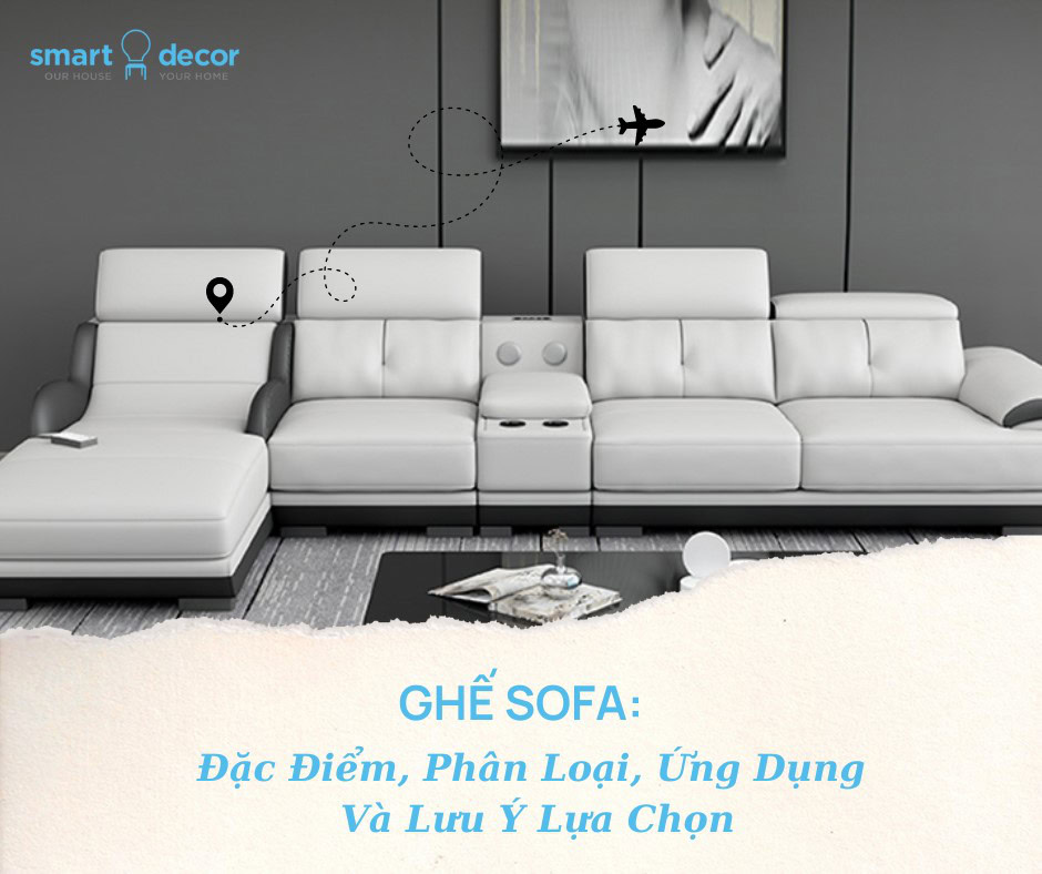 Các loại ghế sofa phổ biến và khả năng giặt của chúng