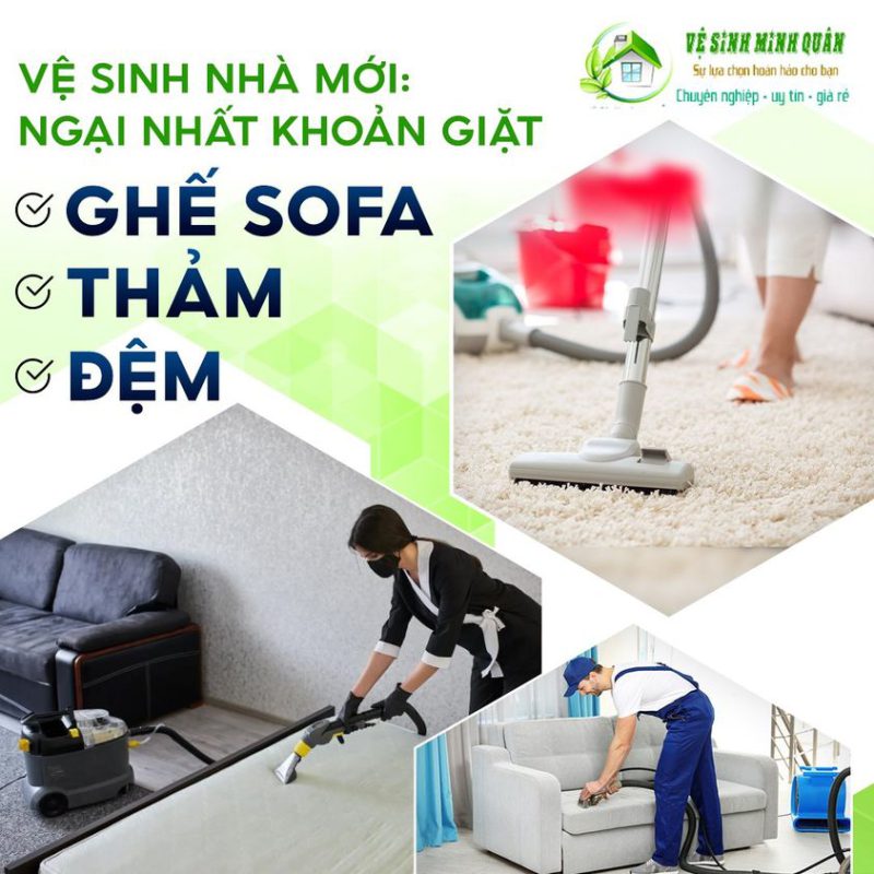 Dịch vụ giặt ghế sofa vải tại nhà Tân Bình uy tín 2025: Bảng giá và quy trình chuyên nghiệp
