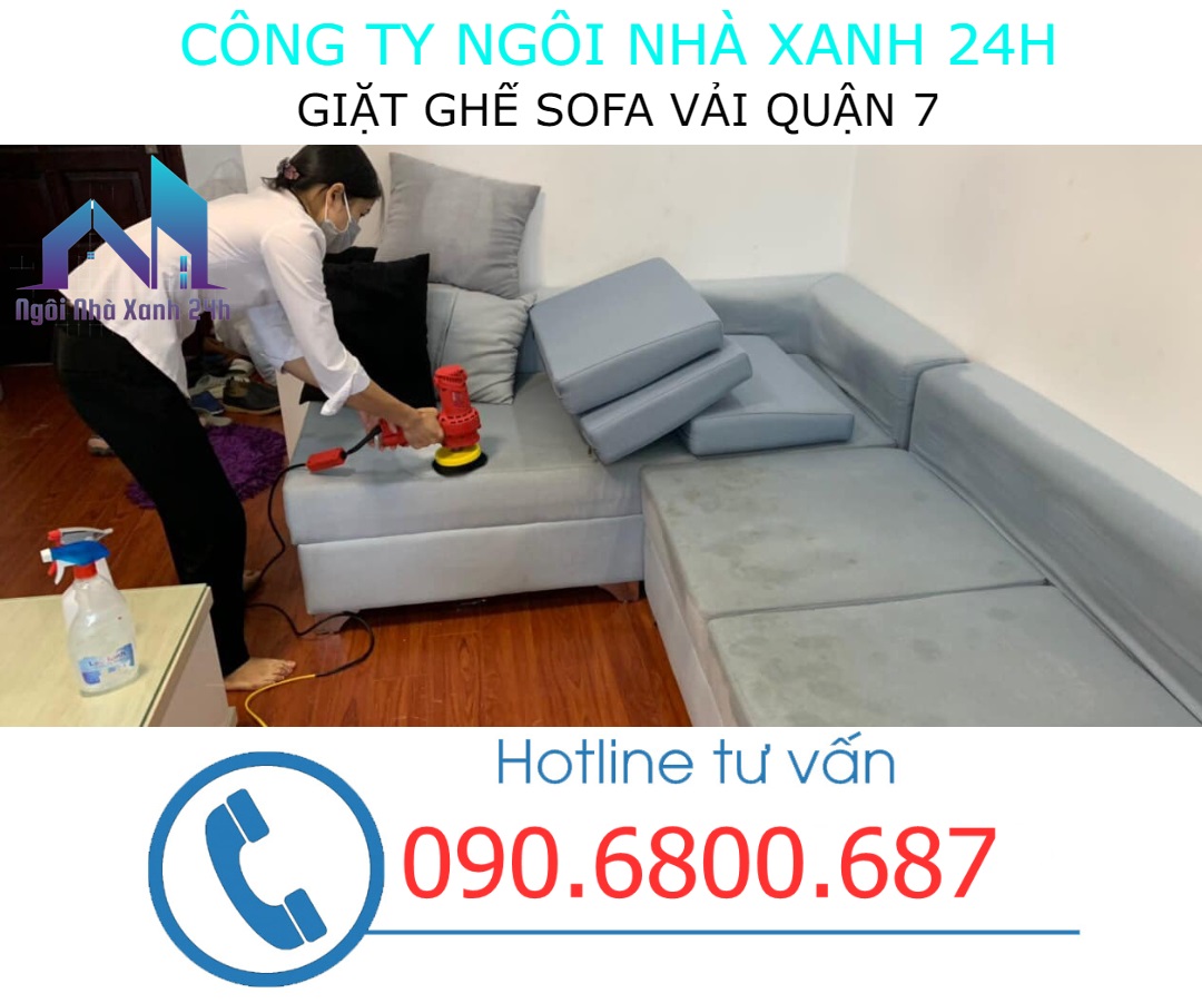 Quy trình giặt ghế sofa vải tại nhà Tân Bình chuẩn chuyên nghiệp 7 bước