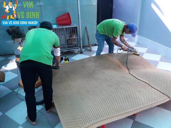 Quy trình giặt nệm chuẩn tại Thủ Đức Đảm bảo sạch sâu, an toàn cho sức khỏe